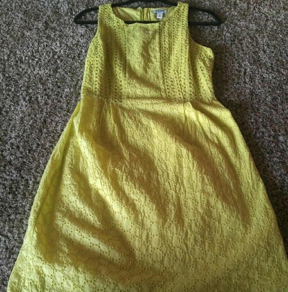 Bright Yellow Yolk Sun Dress